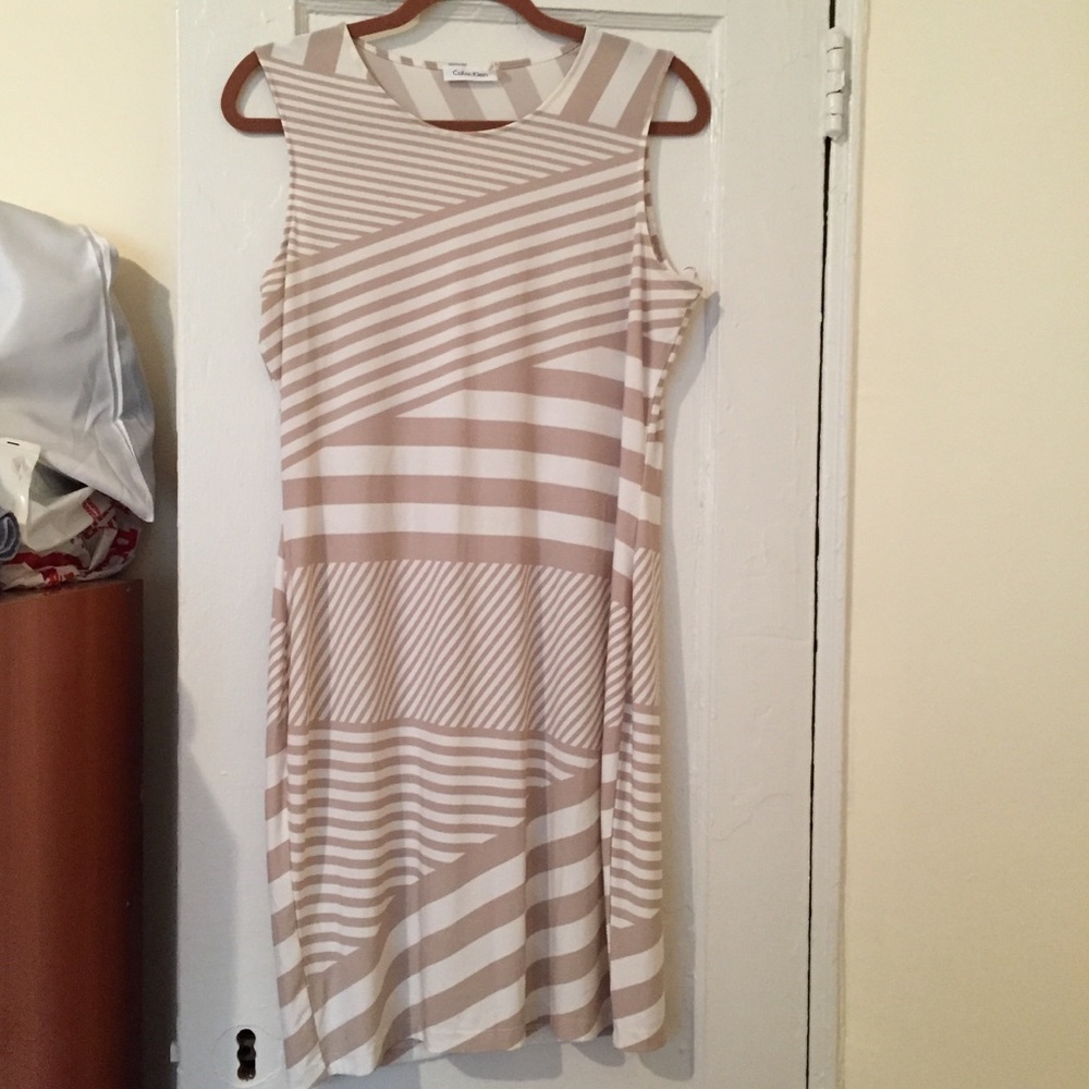 ✨Calvin Klein Striped Dress✨